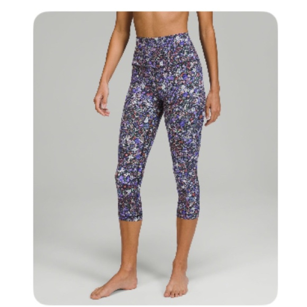 Lululemon align flower burst leggings